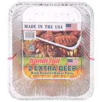 Handi-Foil King Roaster Baker Pans Extra Deep