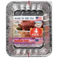 Handi-Foil Roaster/Baker Pans with Lids