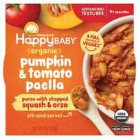Happy Baby Organics Stage 3 Baby Food Pumpkin & Tomato Paella