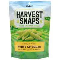 Harvest Snaps Gluten Free White Cheddar Baked Green Pea Crisps