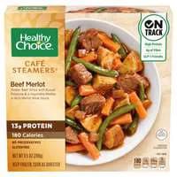 Healthy Choice Cafe Steamers Beef Merlot Frozen Meal