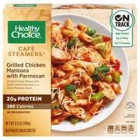 Healthy Choice Cafe Steamers Grilled Chicken Marinara with Parmesan Meal