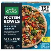 Healthy Choice Protein Bowls Gluten Free Spicy Beef Teriyaki Frozen Meal