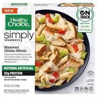 Healthy Choice Simply Steamers Blackened Chicken Alredo Frozen Meal