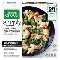 Healthy Choice Simply Steamers Grilled Chicken Pesto & Veggies Frozen Meal