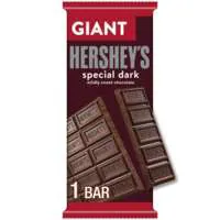 Hershey's Special Dark Chocolate Candy Bar Giant Size
