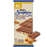 Hershey's Symphony Almonds & ToƯee X-Creamy Milk Chocolate XL Candy Bar