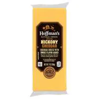 HoƯman's Natural Smoky Hickory Cheddar Cheese Block