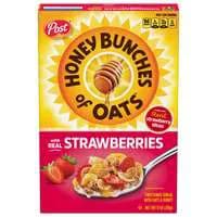 Honey Bunches of Oats with Real Strawberries Cereal