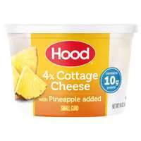 Hood 4% Small Curd Cottage Cheese with Pineapple