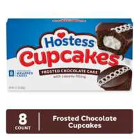 Hostess Chocolate Cupcakes - 8 ct