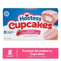 Hostess Strawberry Cupakes - 8 ct