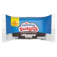 Hostess Suzy Q's Chocolate Snack Cake with Creamy Filling
