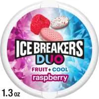 Ice Breakers Duo Sugar Free Mints Fruit + Cool Raspberry