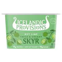 Icelandic Provisions Thick & Creamy Low Fat Key Lime Skyr Yogurt Cup