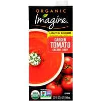 Imagine Organic Less Sodium Gluten Free Garden Tomato Creamy Soup