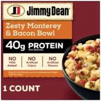 Jimmy Dean Zesty Monterey Bacon & Egg Protein Breakfast Bowl Frozen