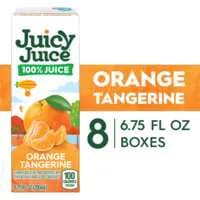 Juicy Juice No Added Sugar Orange Tangerine Juice Boxes - 8 pk