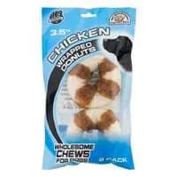K9 Cookhouse Chicken Wrapped Donut Dog Chews 3.5 Inch - 2 ct