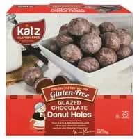 Katz Gluten Free Glazed Chocolate Donut Holes Frozen