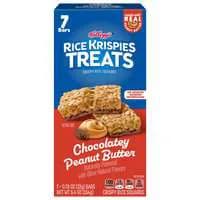Kellogg's Rice Krispies Treats Chocolatey Peanut Butter - 7 ct