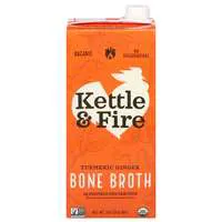 Kettle & Fire Organic Gluten Free Turmeric Ginger Chicken Bone Broth