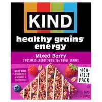 KIND Healthy Grains Energy Gluten Free Mixed Berry Bars - 10 ct