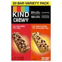 KIND Kids Gluten Free Chewy Variety Pack Granola Bars - 20 ct