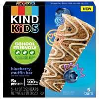 KIND Kids School Friendly Gluten Free Blueberry MuƯin Bars - 5 ct