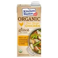 Kitchen Basics Organic Free Range Chicken Stock for Cooking