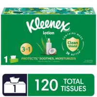 Kleenex Soothing Lotion 3-Ply Facial Tissue Flat Box