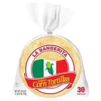 La Banderita Gluten Free Yellow Corn Tortillas 5.5 Inch - 30 ct