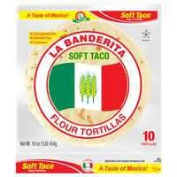 La Banderita Soft Taco Flour Tortillas 8 Inch - 10 ct