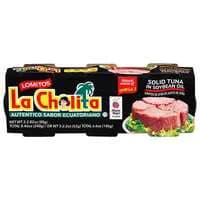 La Cholita Lomitos Solid Tuna in Soybean Oil - 3 ct