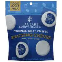 LaClare Family Creamery Original Snacking Chevre Goat Cheese - 5 ct