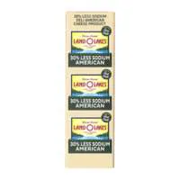 Land O Lakes Deli Less Sodium White American Cheese (Regular Sliced)