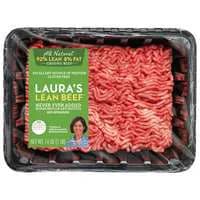 Laura's All Natural 92% Lean 8% Fat Ground Beef