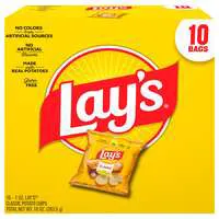 Lay's Potato Chips Classic - 10 ct