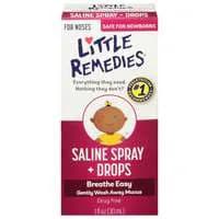 Little Remedies Saline Spray + Drops