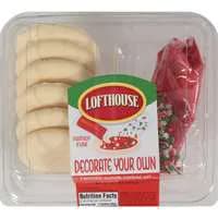 Lofthouse Christmas Decorate Your Own Frosted Sugar Cookie Kit