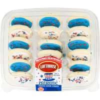 Lofthouse Patriotic Frosted Sugar Cookies - 18 ct