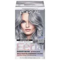 L'Oreal Feria Permanent Haircolour Gel Smokey Silver S1