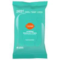 Lume Women's Cool Cucumber Acidified Deodorant Wipes