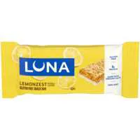 LUNA Organic Gluten Free Lemonzest Protein Snack Bar