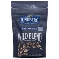 Lundberg Gluten Free Sustainable Gourmet Whole Grain Wild Blend Rice