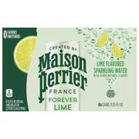 Maison Perrier France Forever Lime Sparkling Water - 8 pk