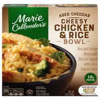 Marie Callender's Aged Cheddar Cheesy Chicken & Rice Bowl Frozen Meal