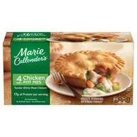 Marie Callender's Chicken Pot Pie Small 17g Protein Frozen Meal - 4 ct