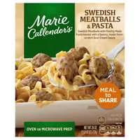 Marie Callender's Swedish Meatballs & Pasta Frozen Meal to Share