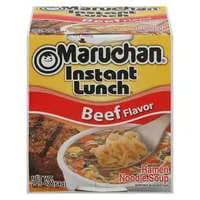 Maruchan Instant Lunch Beef Flavor Ramen Noodle Soup Cup